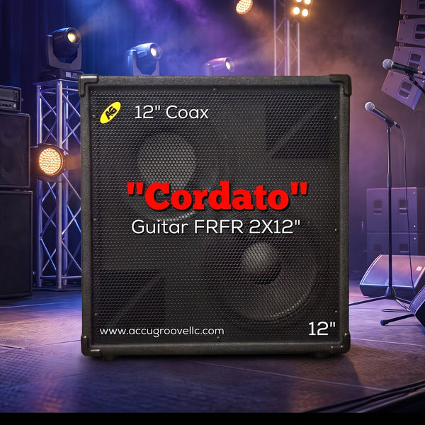AccuGroove Cortado FRFR Guitar 2x12 Cabinet – AccuGrooveLLC