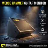 Wedge Hammer Guitar Monitor