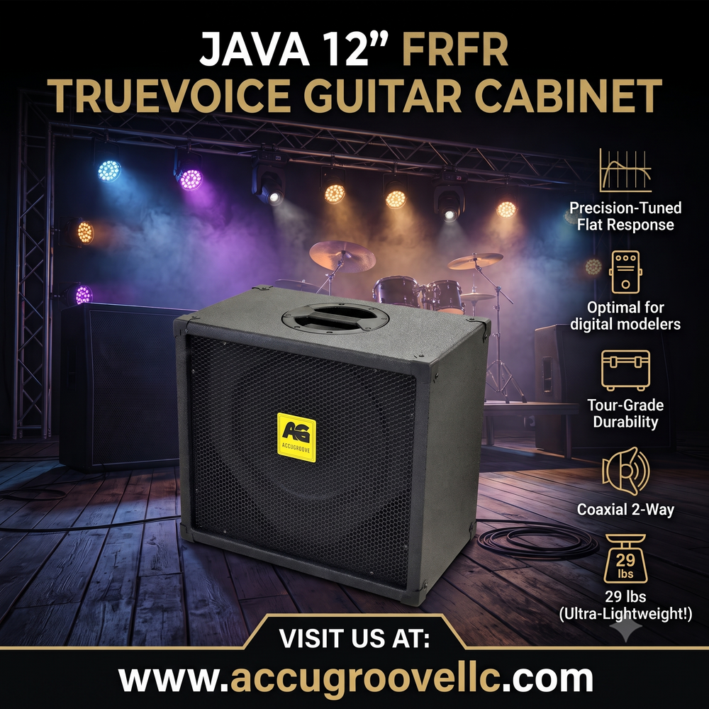 AccuGroove Java FRFR Guitar Cabinet – AccuGrooveLLC
