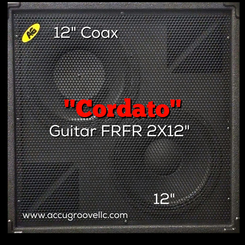 AccuGroove Cortado FRFR Guitar 2x12 Cabinet