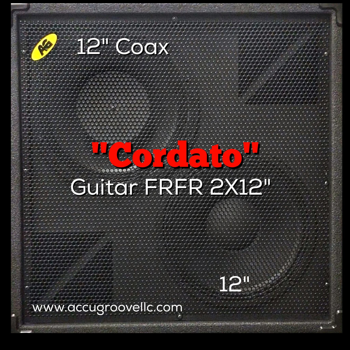 AccuGroove Cortado FRFR Guitar 2x12 Cabinet – AccuGrooveLLC
