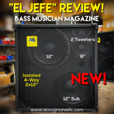 AccuGroove El Jefe 2x12" Bass Cabinet