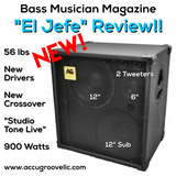 AccuGroove El Jefe 2x12" Bass Cabinet